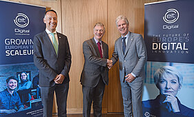 Minister Ivan McKee at the Edinburgh Satellite opening 2019