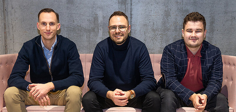 Arek Bielecki (Co-CEO), Tomasz Marcińczyk (Co-CEO), Marcin Nowak (CTO)