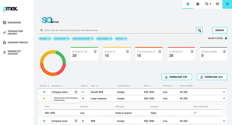SO SMART search engine
