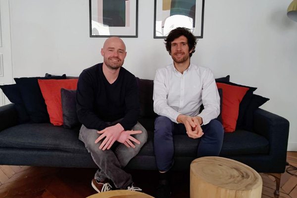 Homeland founders Frederic Remeur and Renaud Lerooy.